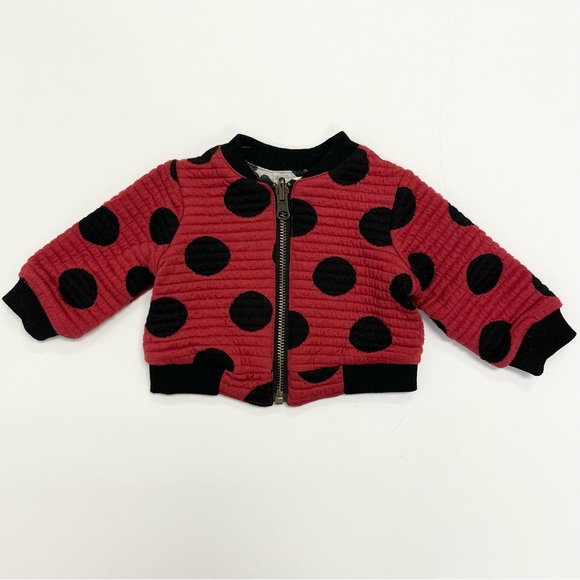Pippa & Julie X Disney Baby Minnie Mouse Bomber Jacket 0-3 Months - Picture 2 of 7